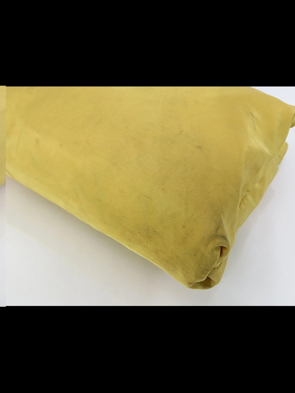 Prada Yellow Nylon Tote with Double Shoulder Straps - Picture 7 of 16